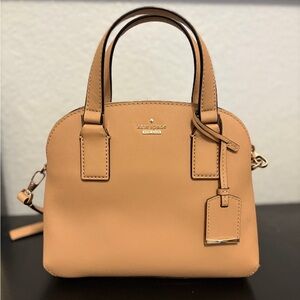 Kate Spade Cameron Street Lottie Satchel in Cashew Butter (wallet included!)